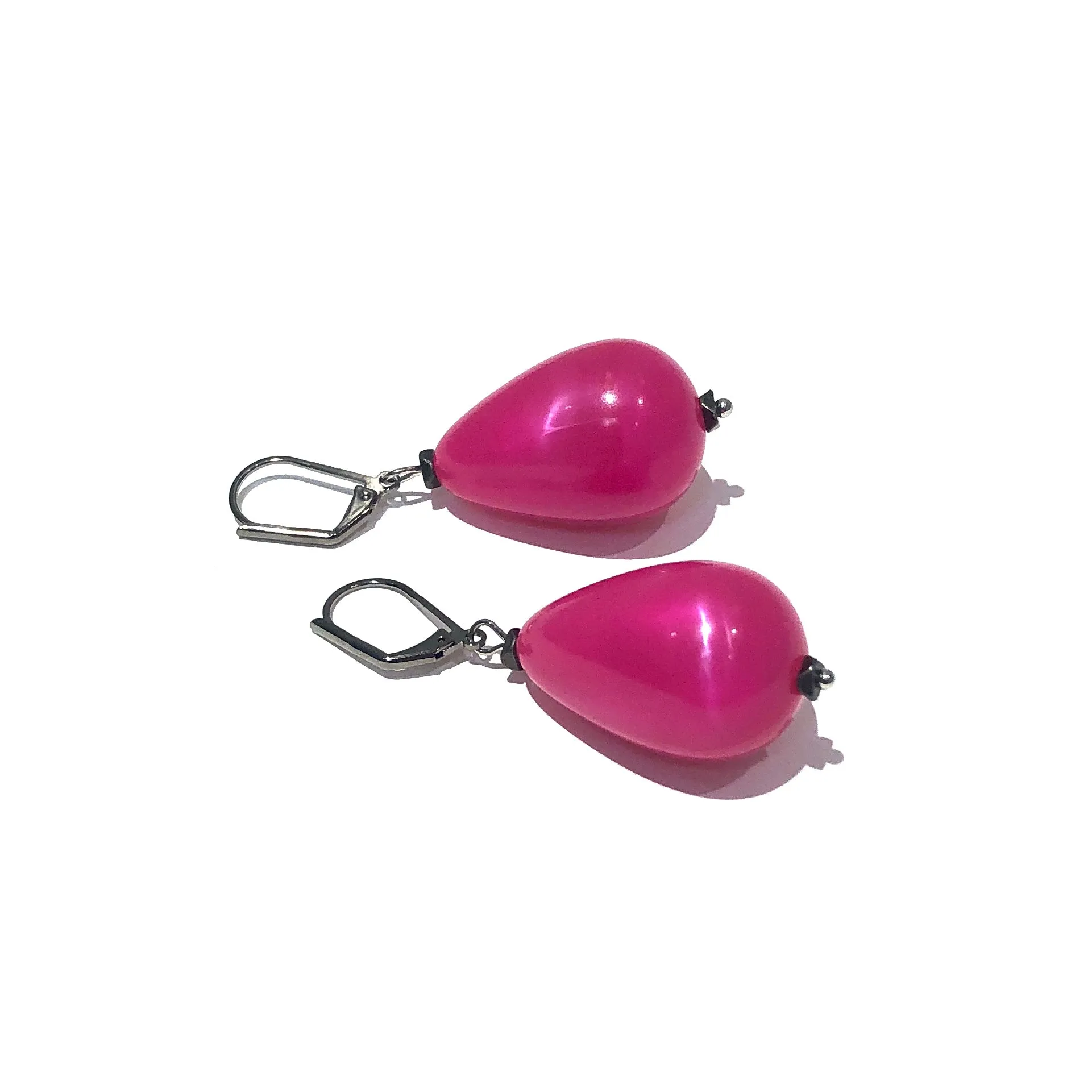 Hot Pink Aura Glow Nola Earrings