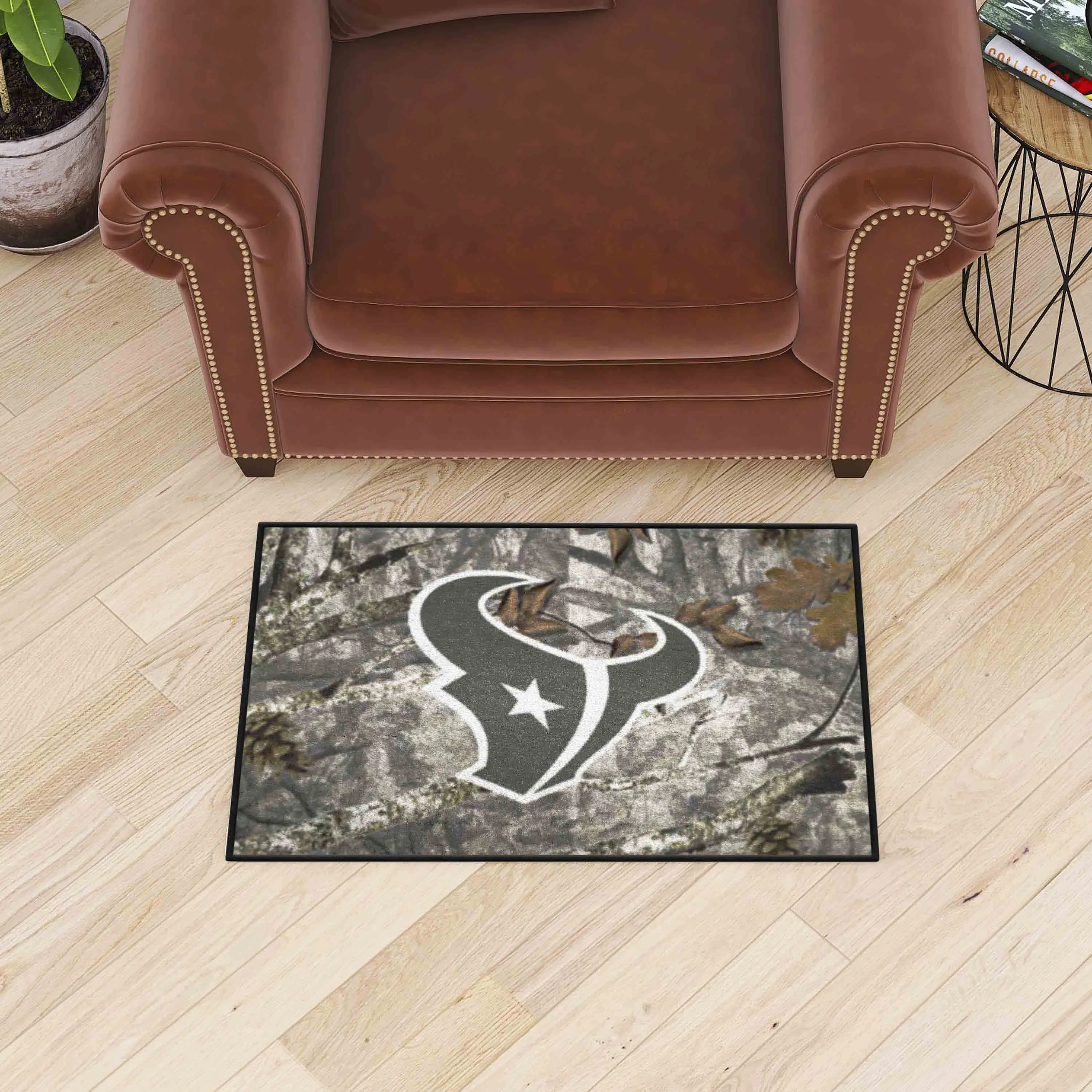 Houston Texans Camo Starter Mat Accent Rug - 19in. x 30in.