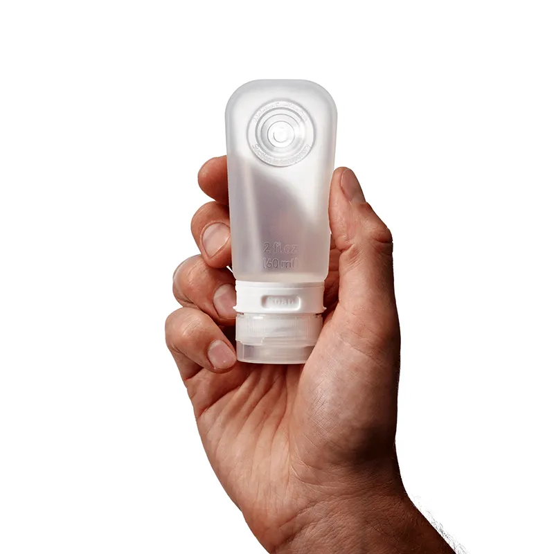 Humangear GoToob Clear Squeeze Tube // Medium