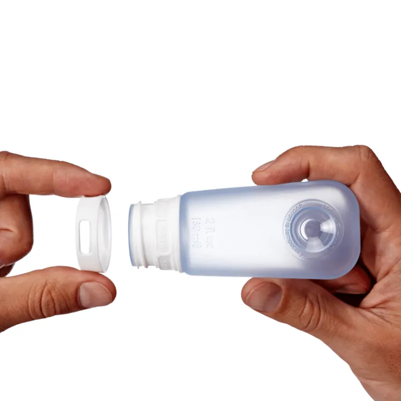 Humangear GoToob Clear Squeeze Tube // Medium