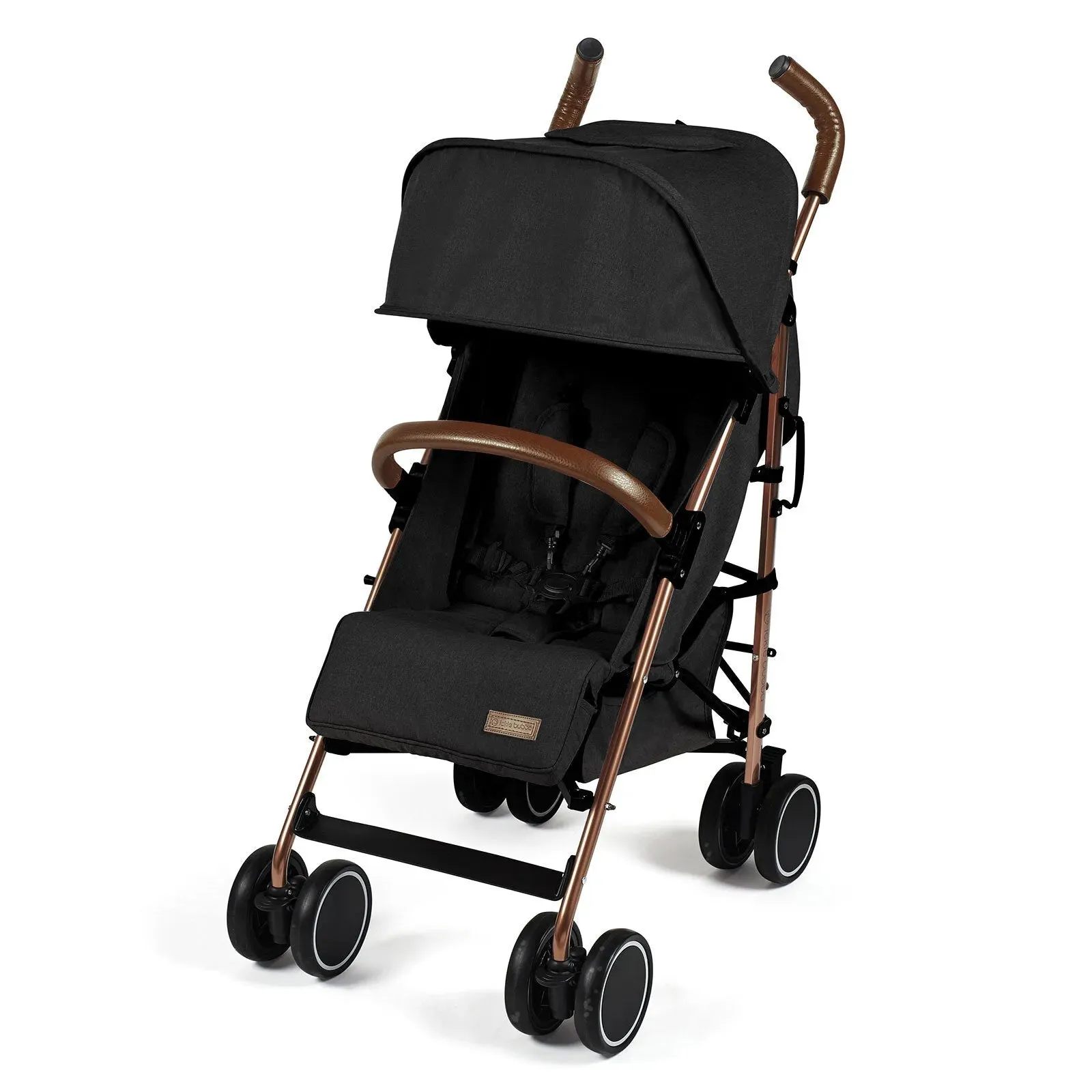 Ickle Bubba Discovery Prime Stroller - Black & Rose