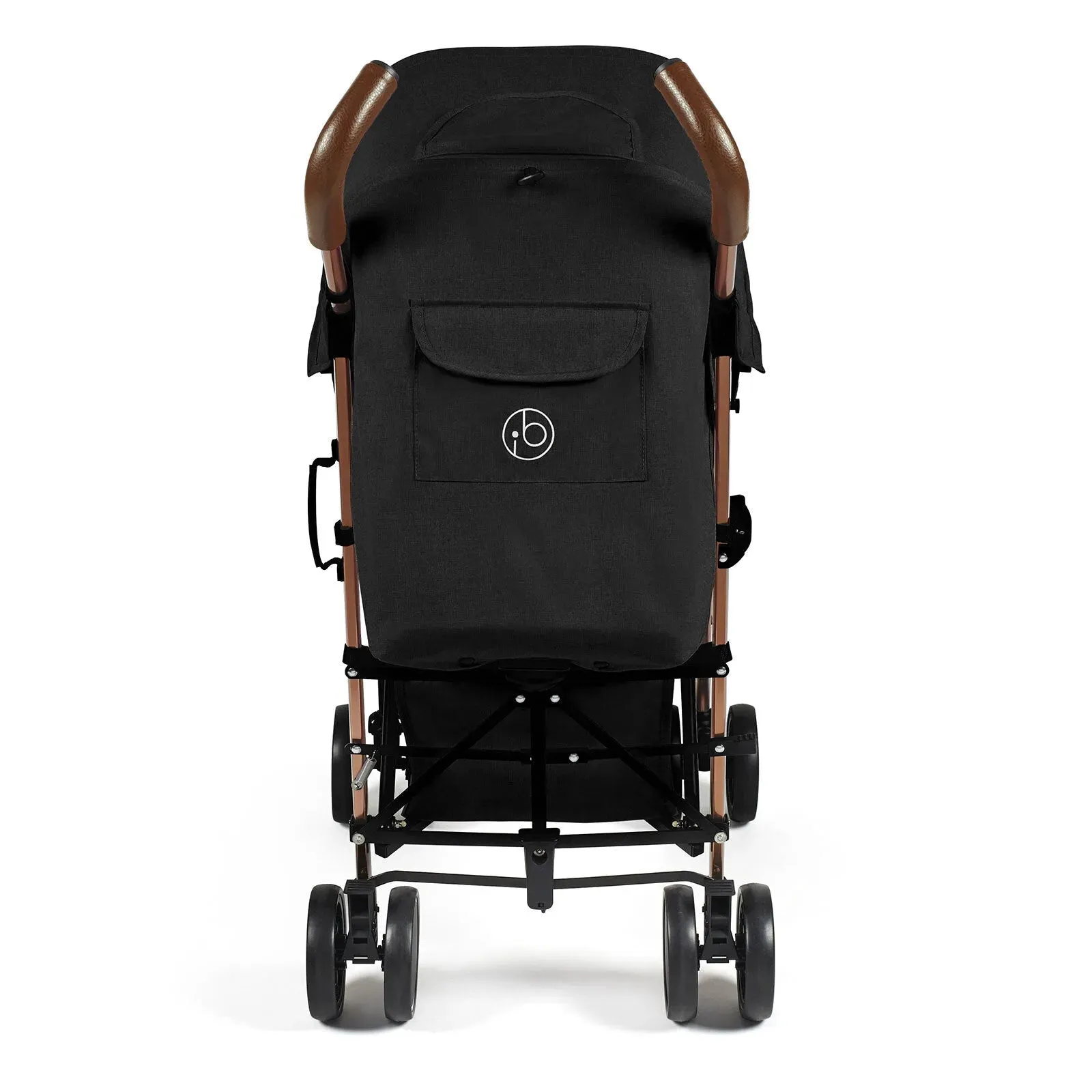 Ickle Bubba Discovery Prime Stroller - Black & Rose