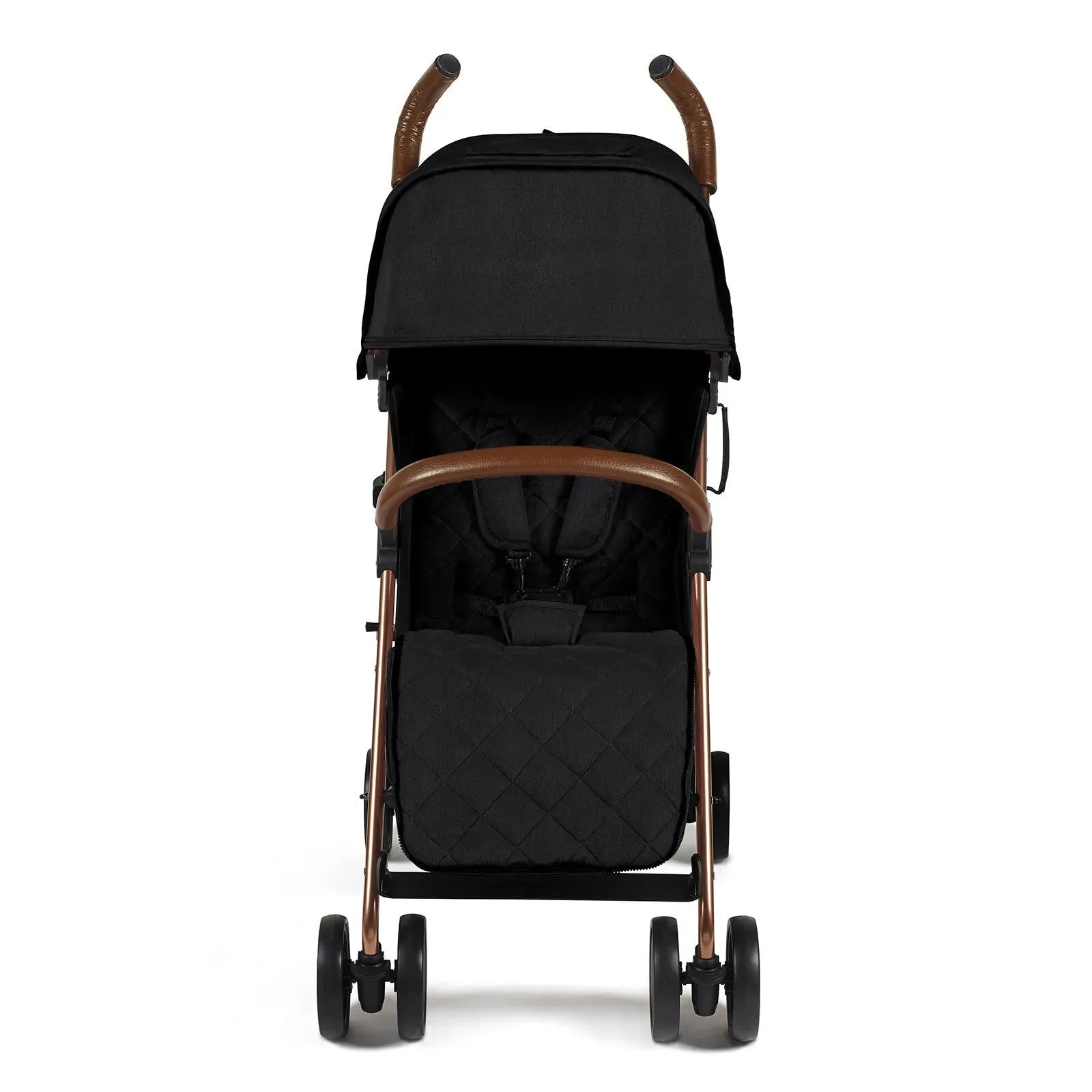 Ickle Bubba Discovery Prime Stroller - Black & Rose