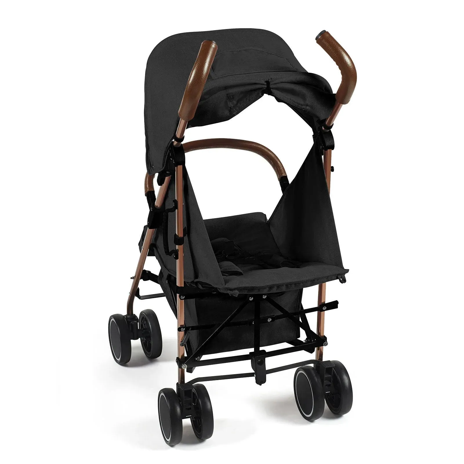 Ickle Bubba Discovery Prime Stroller - Black & Rose