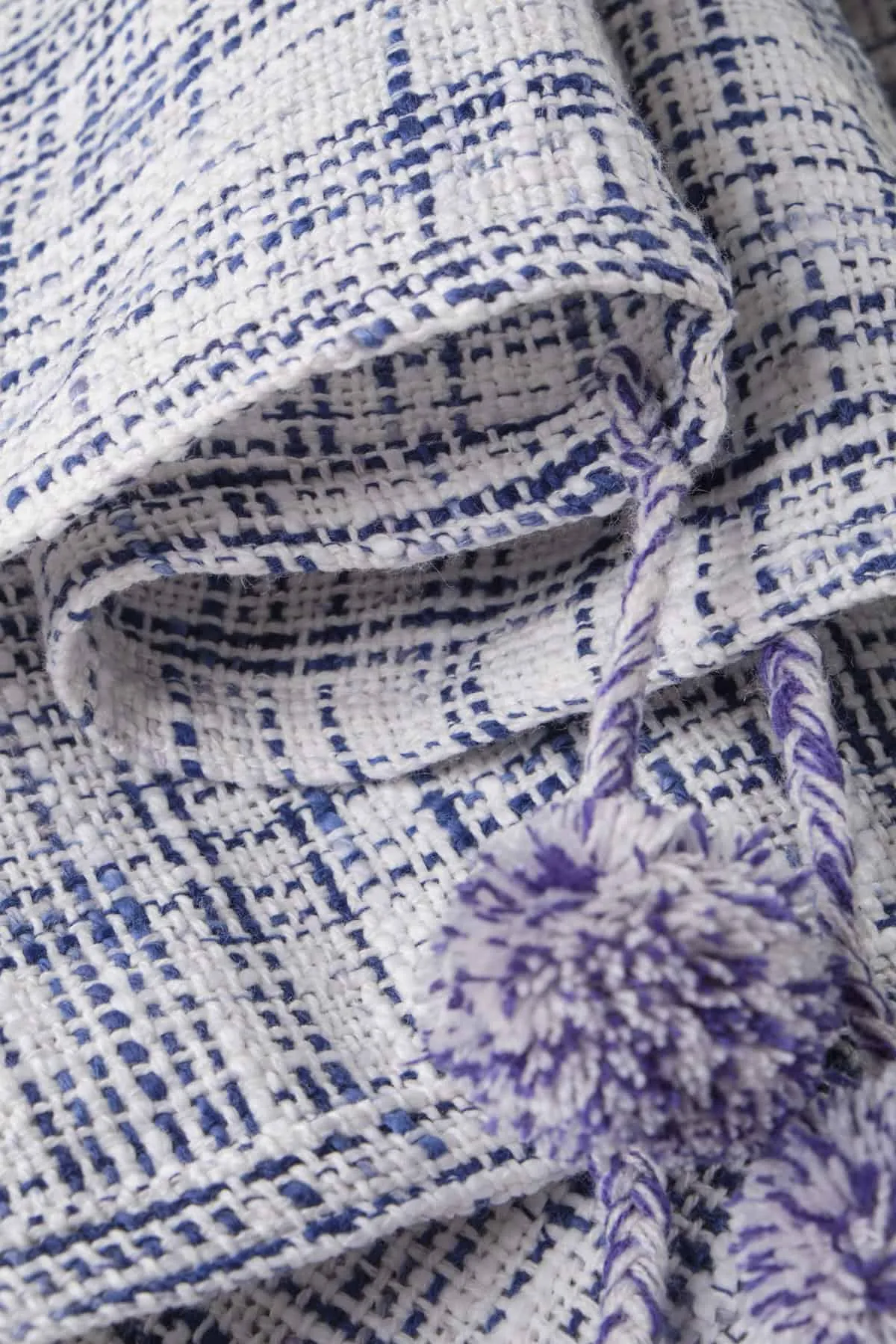 Indigo Day Tweed Sofa Throw