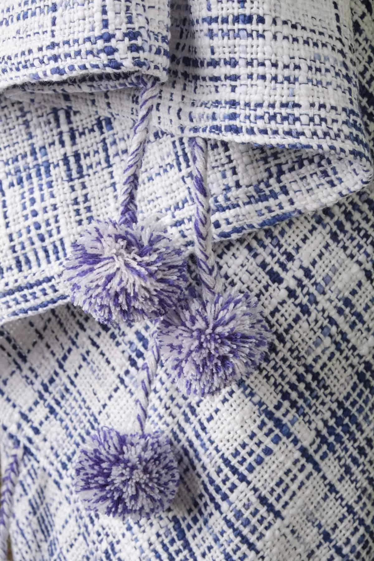 Indigo Day Tweed Sofa Throw