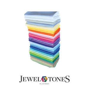 Jewel Tones - Floor Mat Pocket Sheet Set Attached 125cm