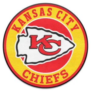 Kansas City Chiefs Roundel Rug - 27in. Diameter