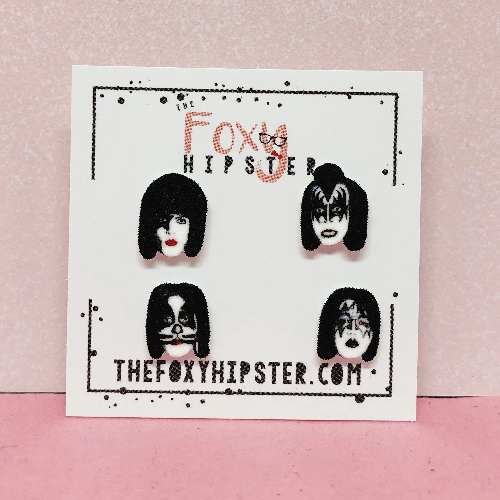 KISS Stud Earrings