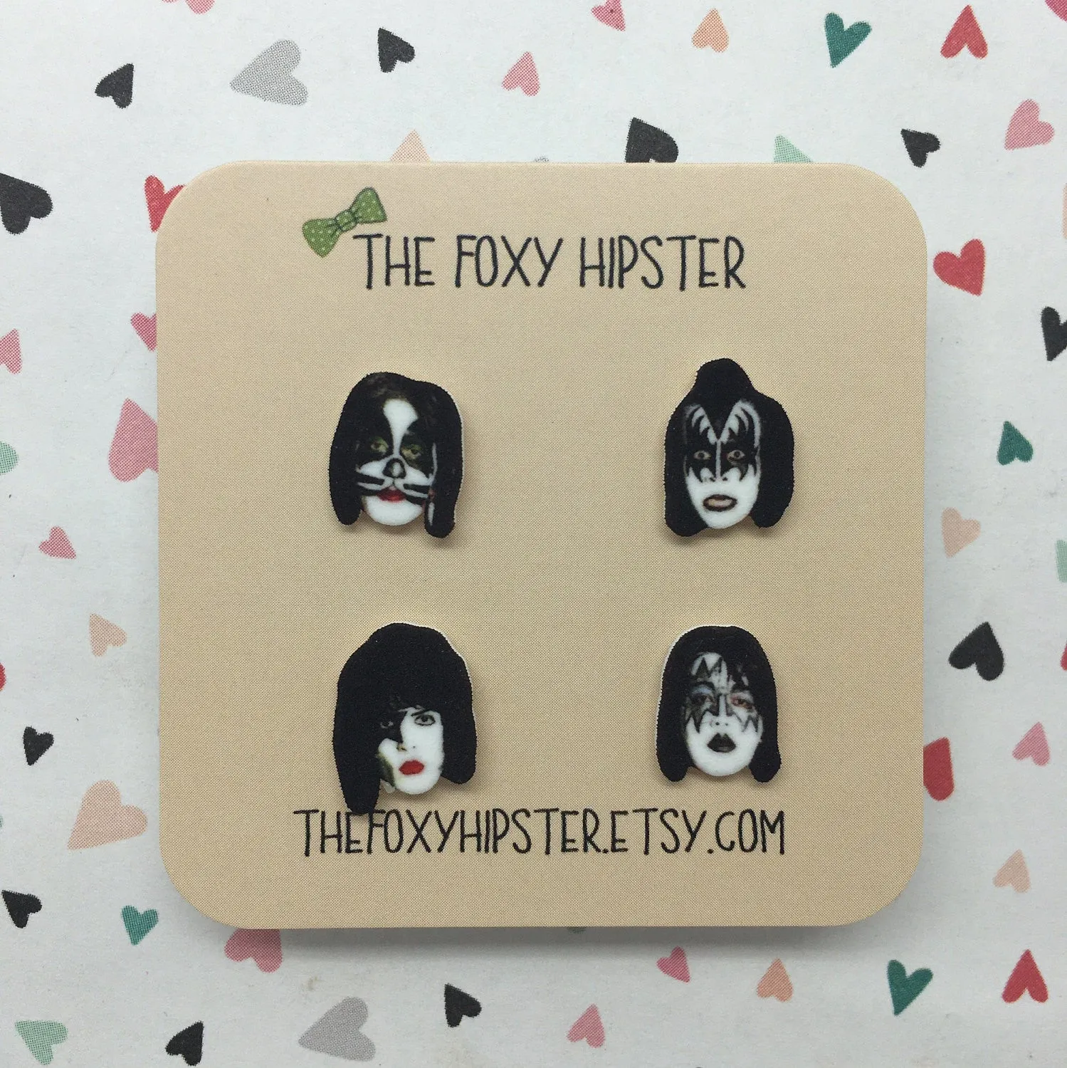 KISS Stud Earrings