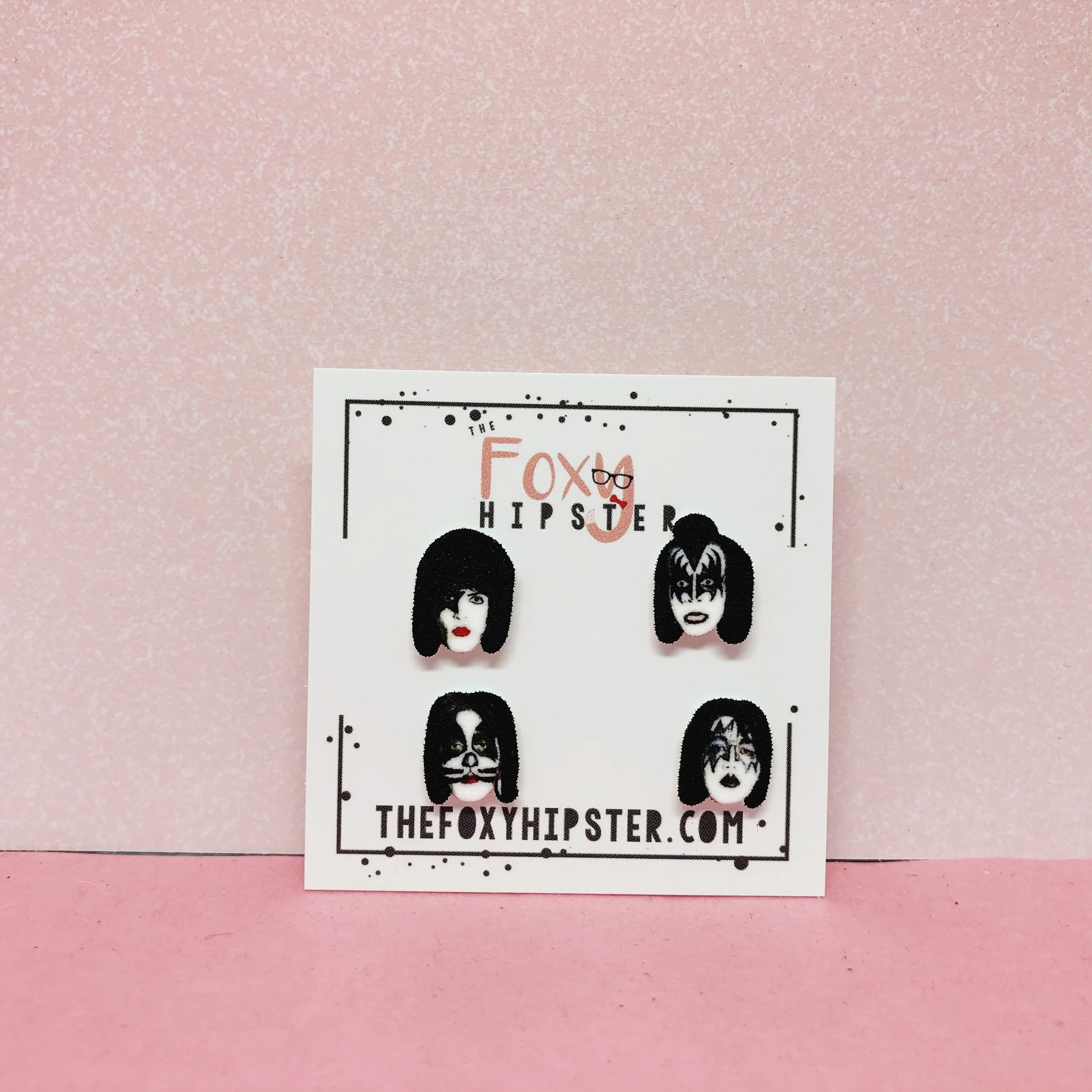 KISS Stud Earrings