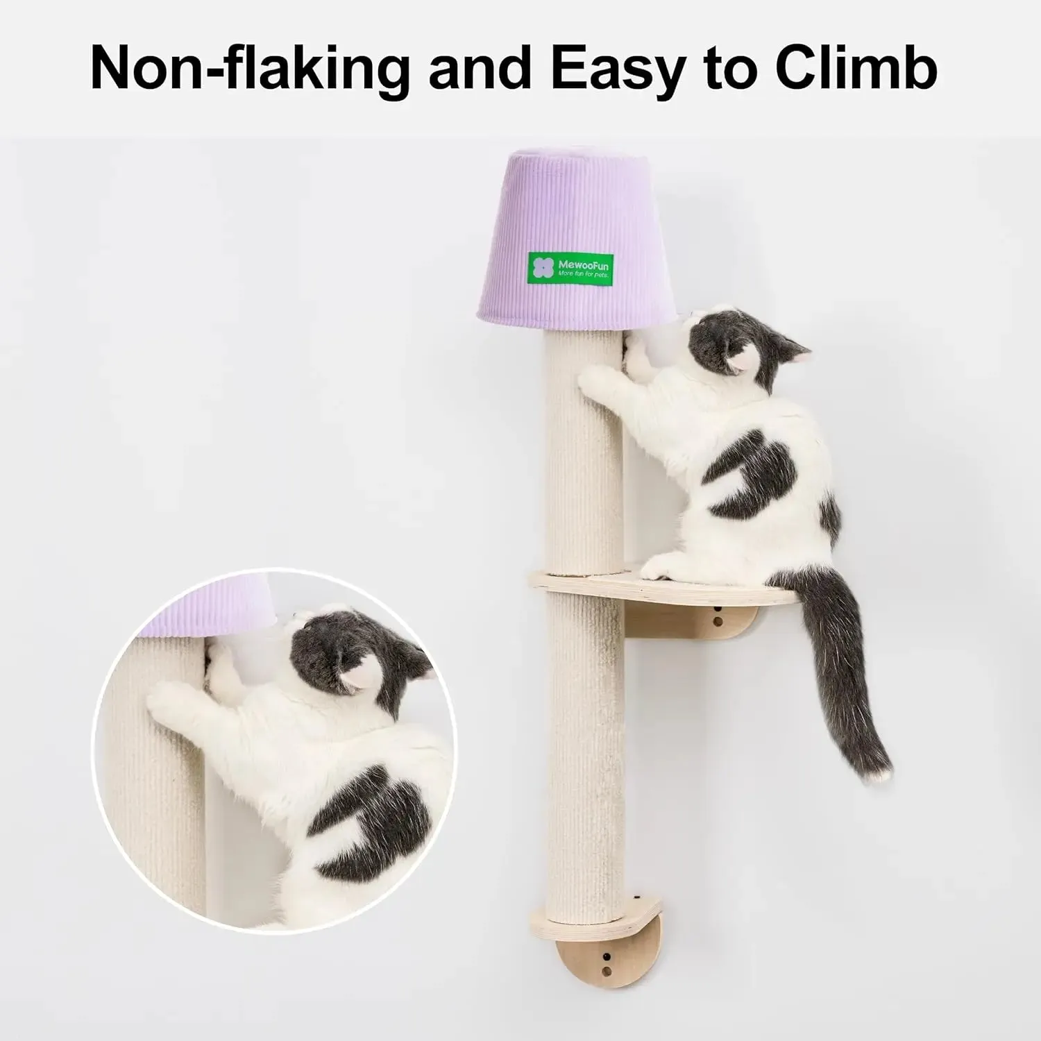 Lamp Shape Window Perch with Scratching Post