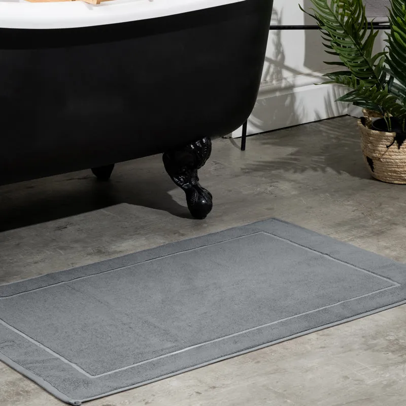 Large Bath Tub Mat - Grey