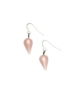 Light Pink Moonglow Plumb Bob Drop Earrings