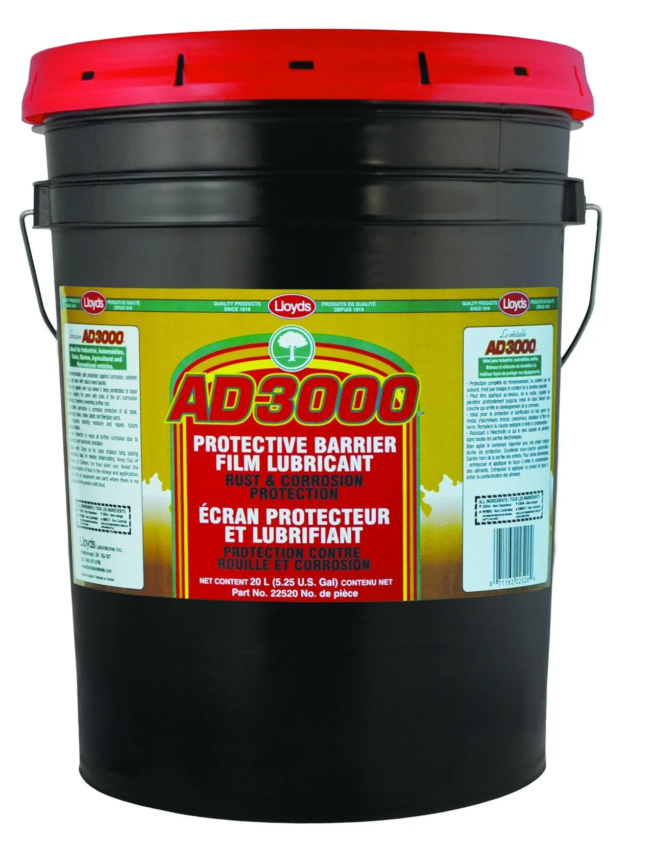 Lubricant - Lloyds AD3000 - Dripless Dielectric Anti Corrosion Barrier Film & Undercoating Lubricant, Various Sizes