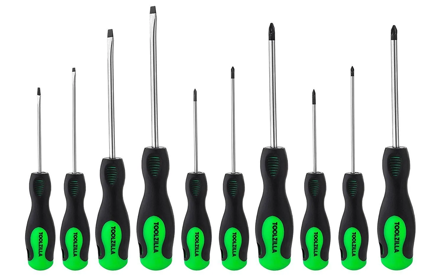 Lzilla Screwdriver Set 10 Piece Magnetic Screwdriver L Set For  Hand