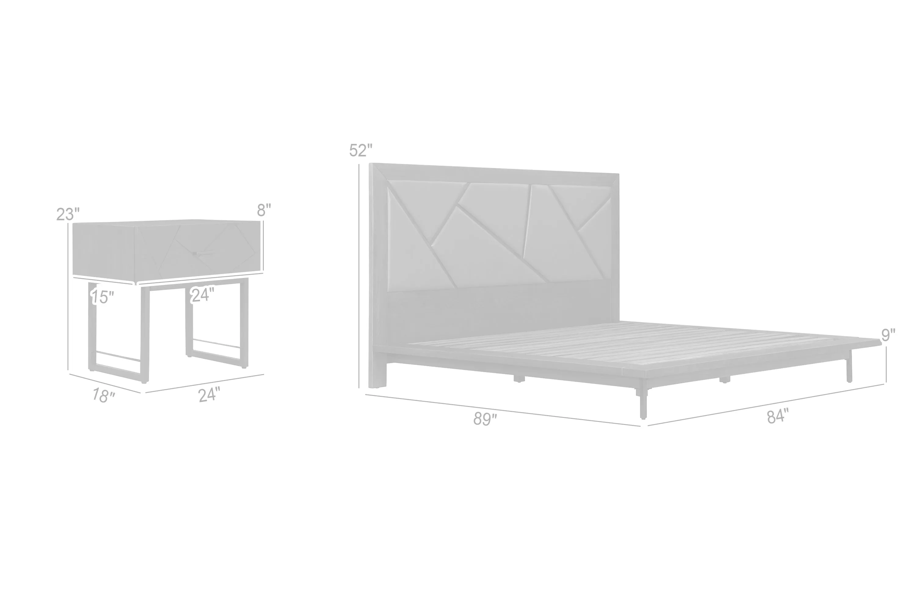 Marquis 3 Piece Bedroom Set