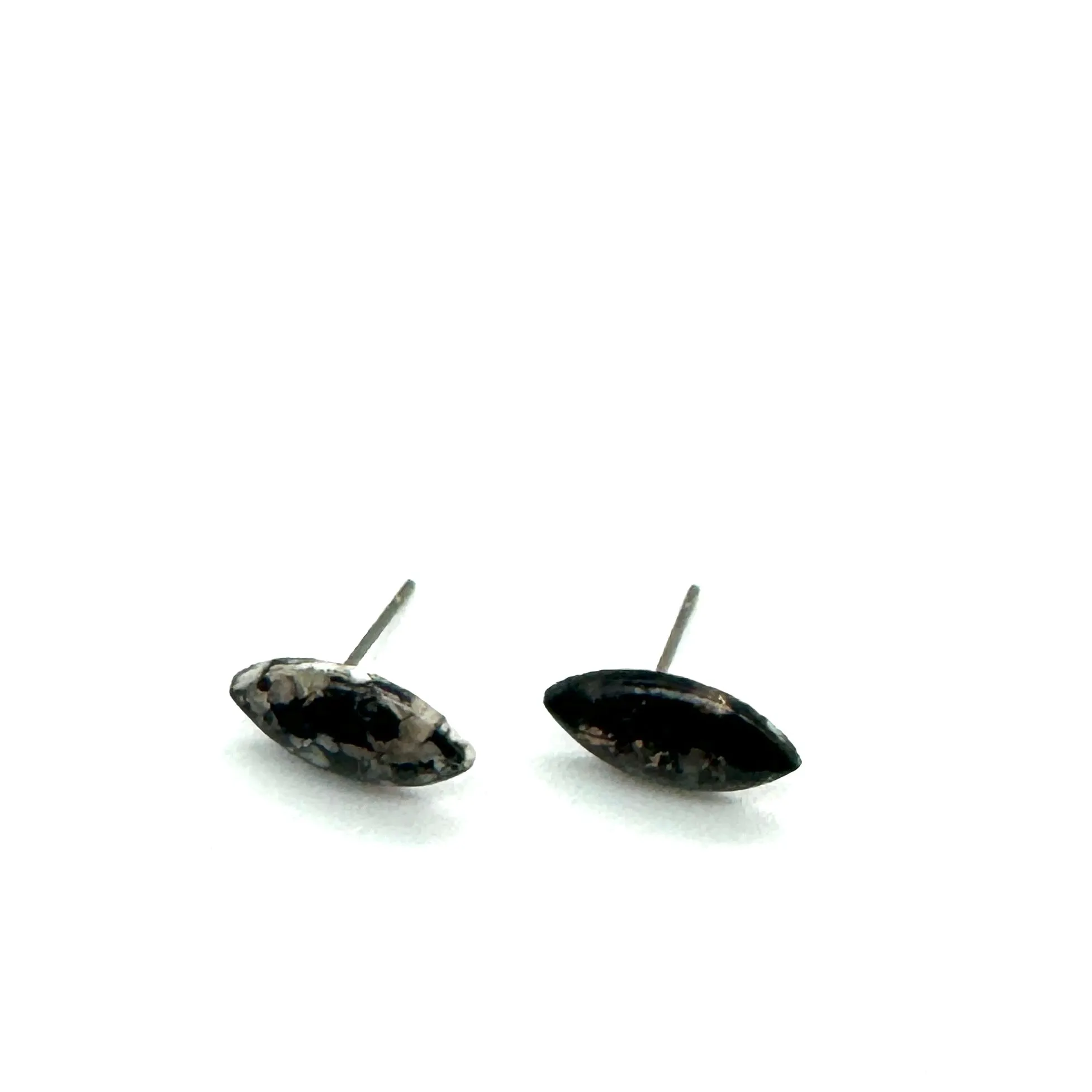 Mosaic Marquis Small Stud Earrings