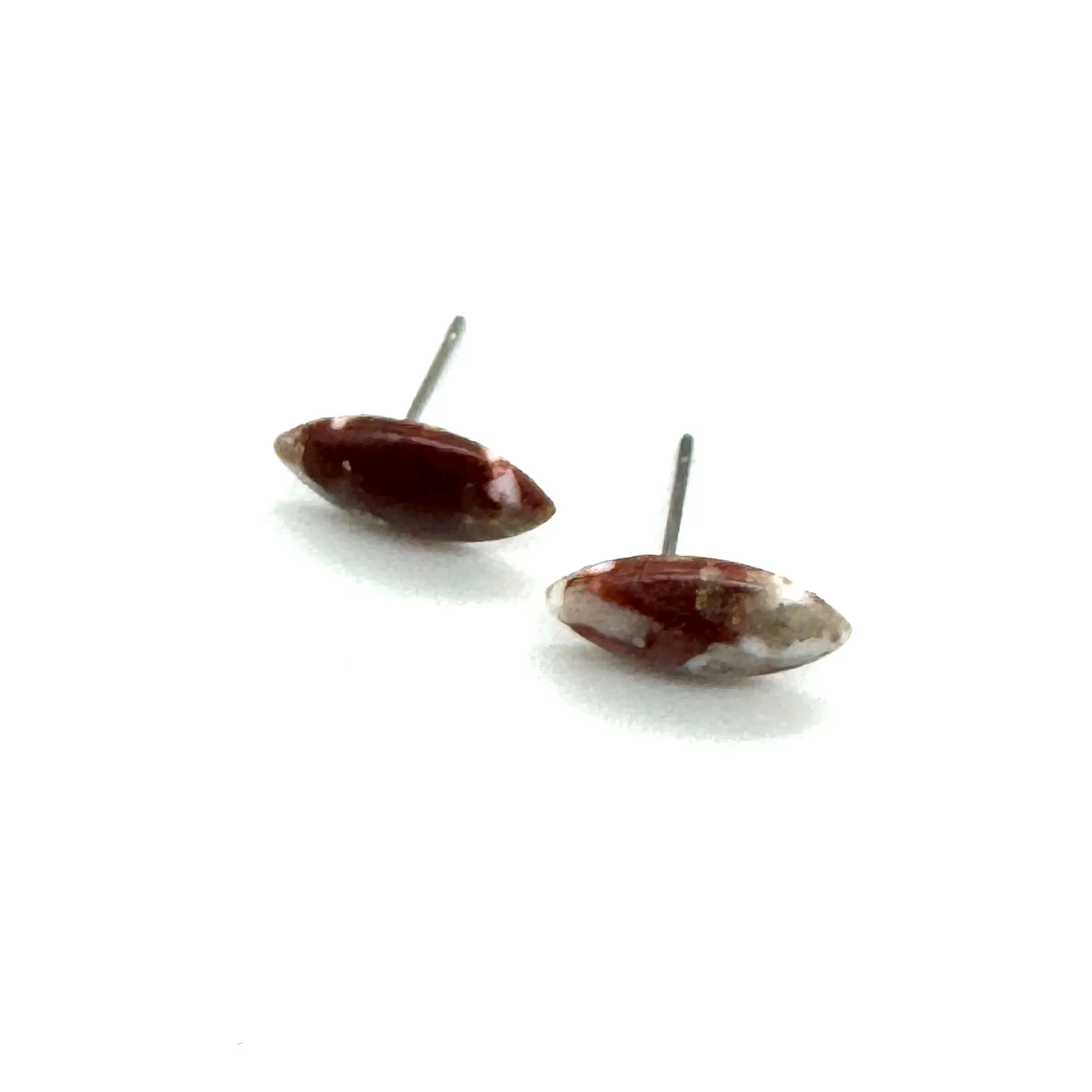 Mosaic Marquis Small Stud Earrings