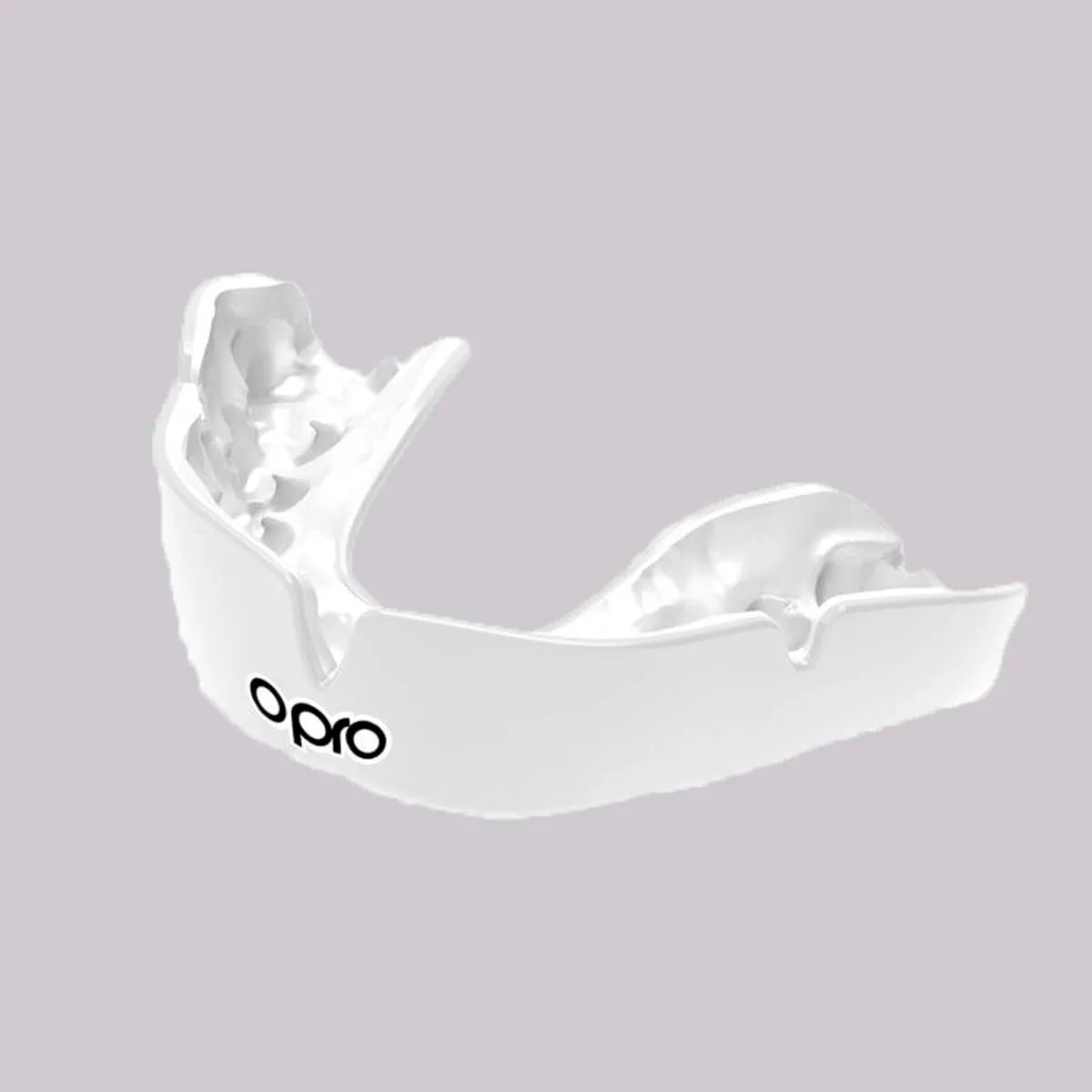 Opro Junior Instant Custom-Fit Single Colour Mouth Guard Clear