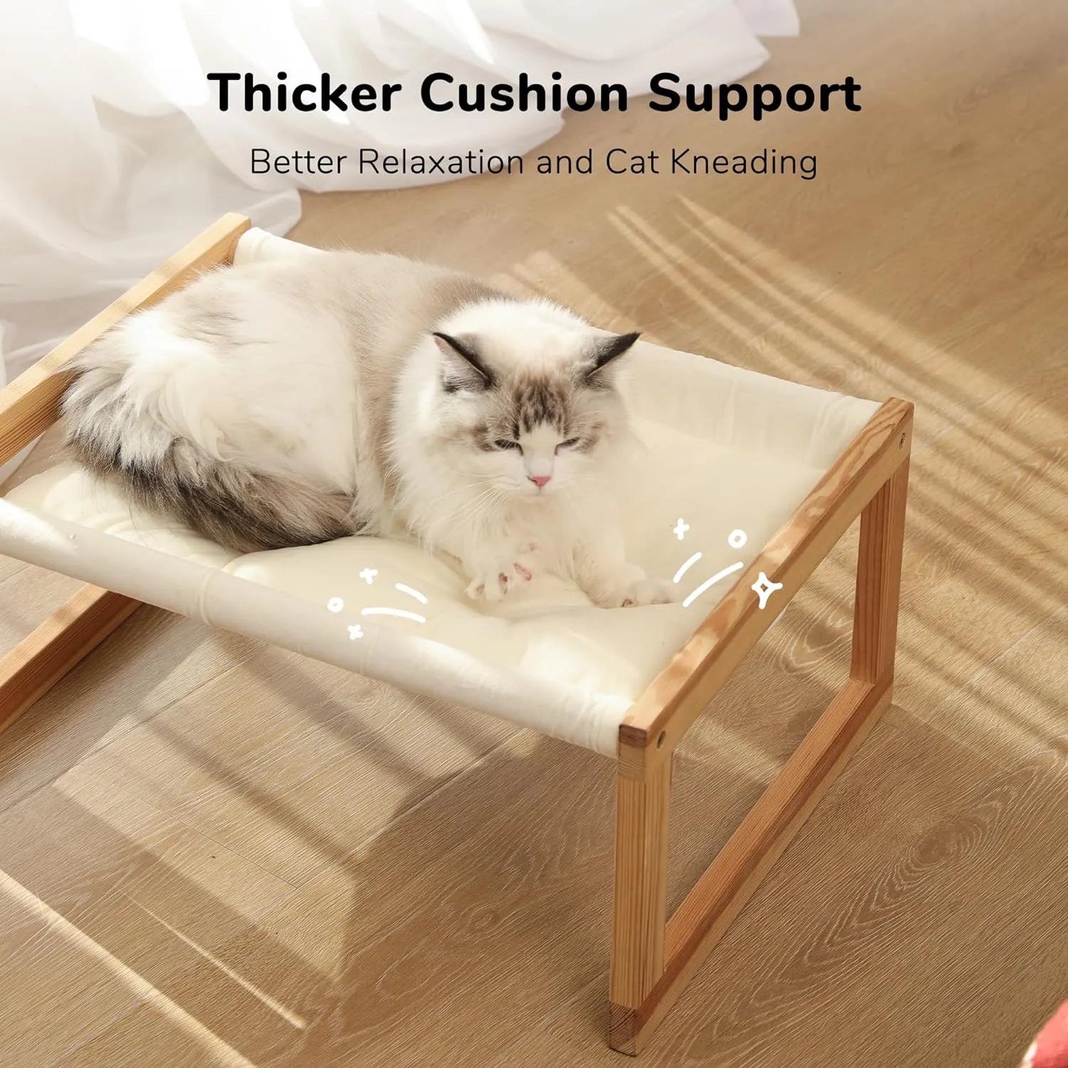 Plush Velvet Cat Beds for Indoor Cats