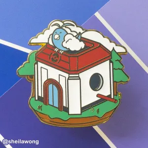 Poké Birbhouses: Swablu Enamel Pin