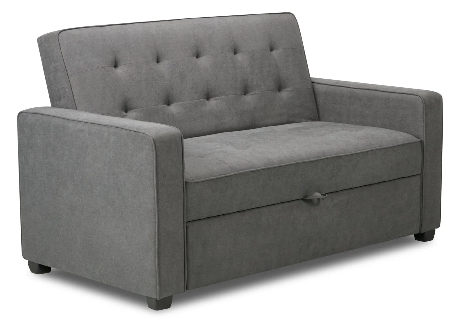 Reilly Velvet Futon - Grey