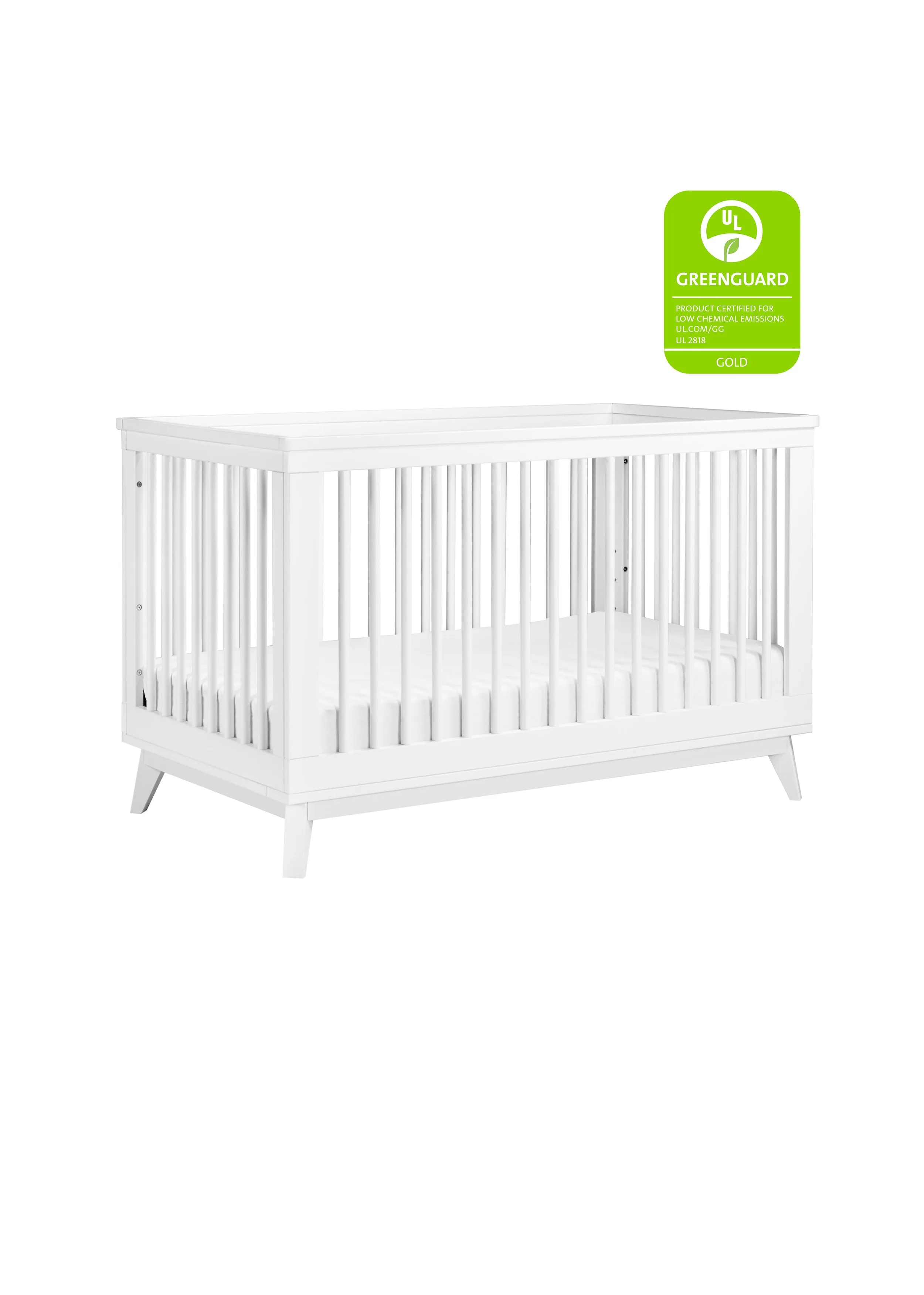 SCOOT 3-IN-1 CONVERTIBLE CRIB WITH TODDLER BED CONVERSION KIT - COLOR OPTIONS