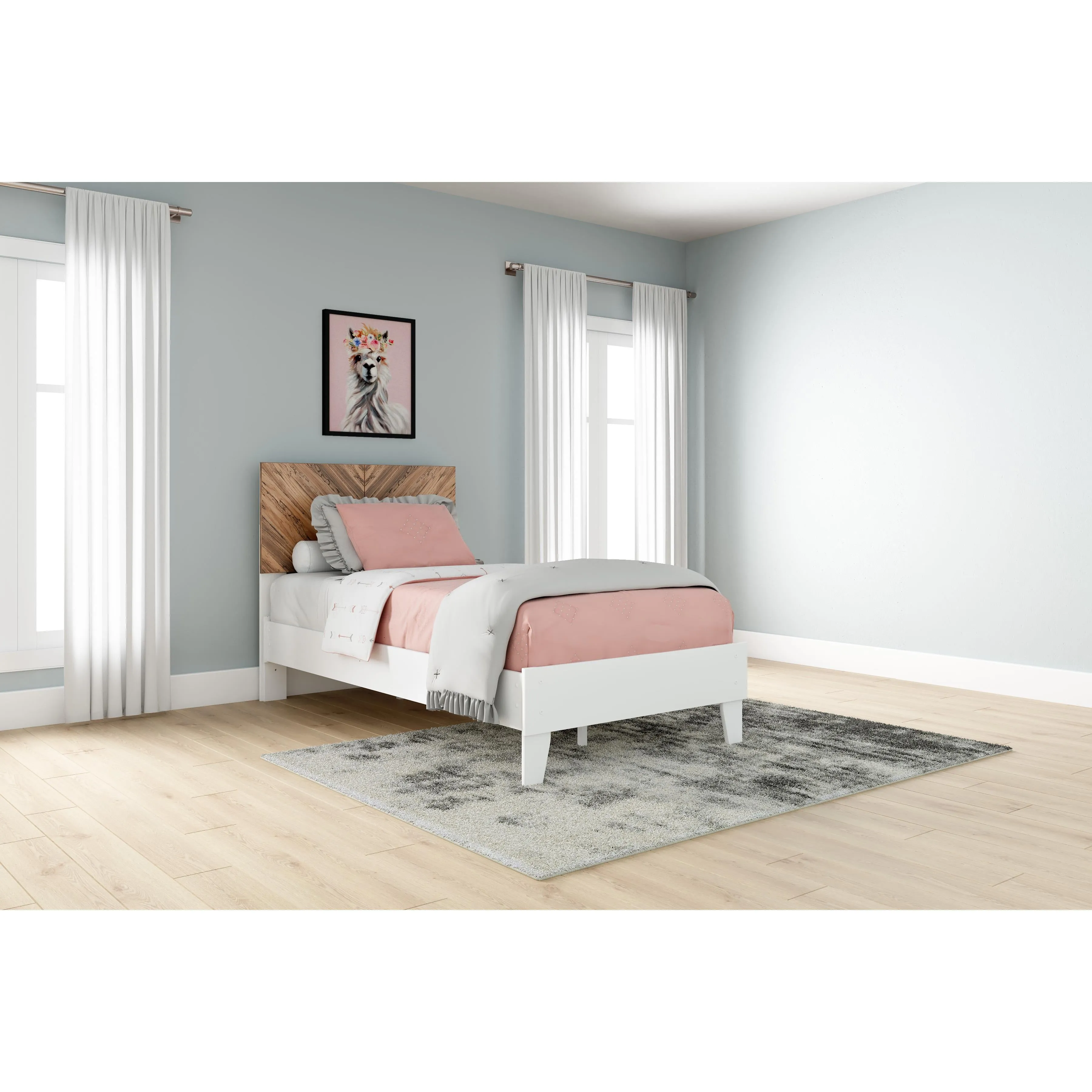 Signature Design by Ashley Piperton EB1221-111 Twin Platform Bed