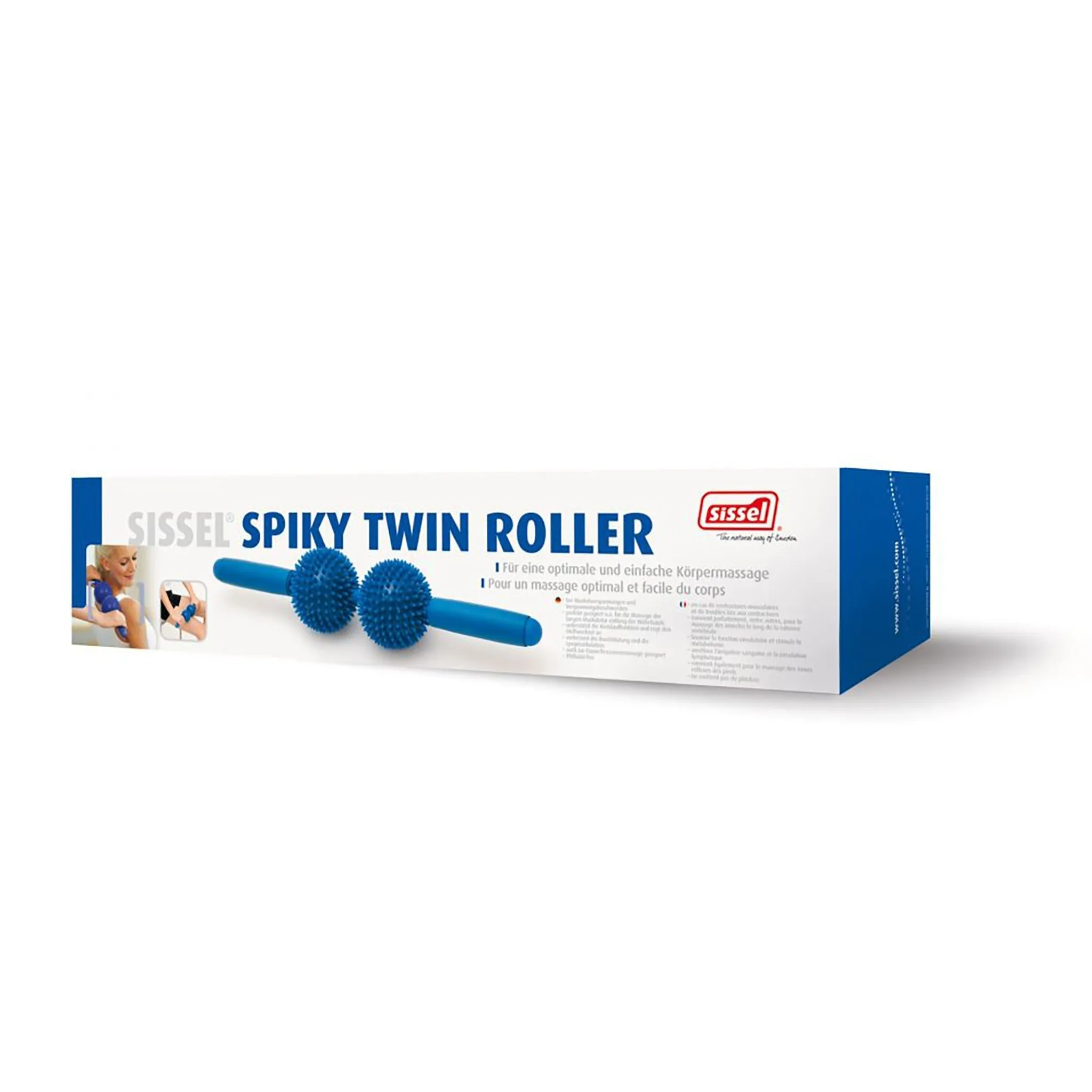 Sissel Spiky Twin Massage Roller / Myofascial Release Roller