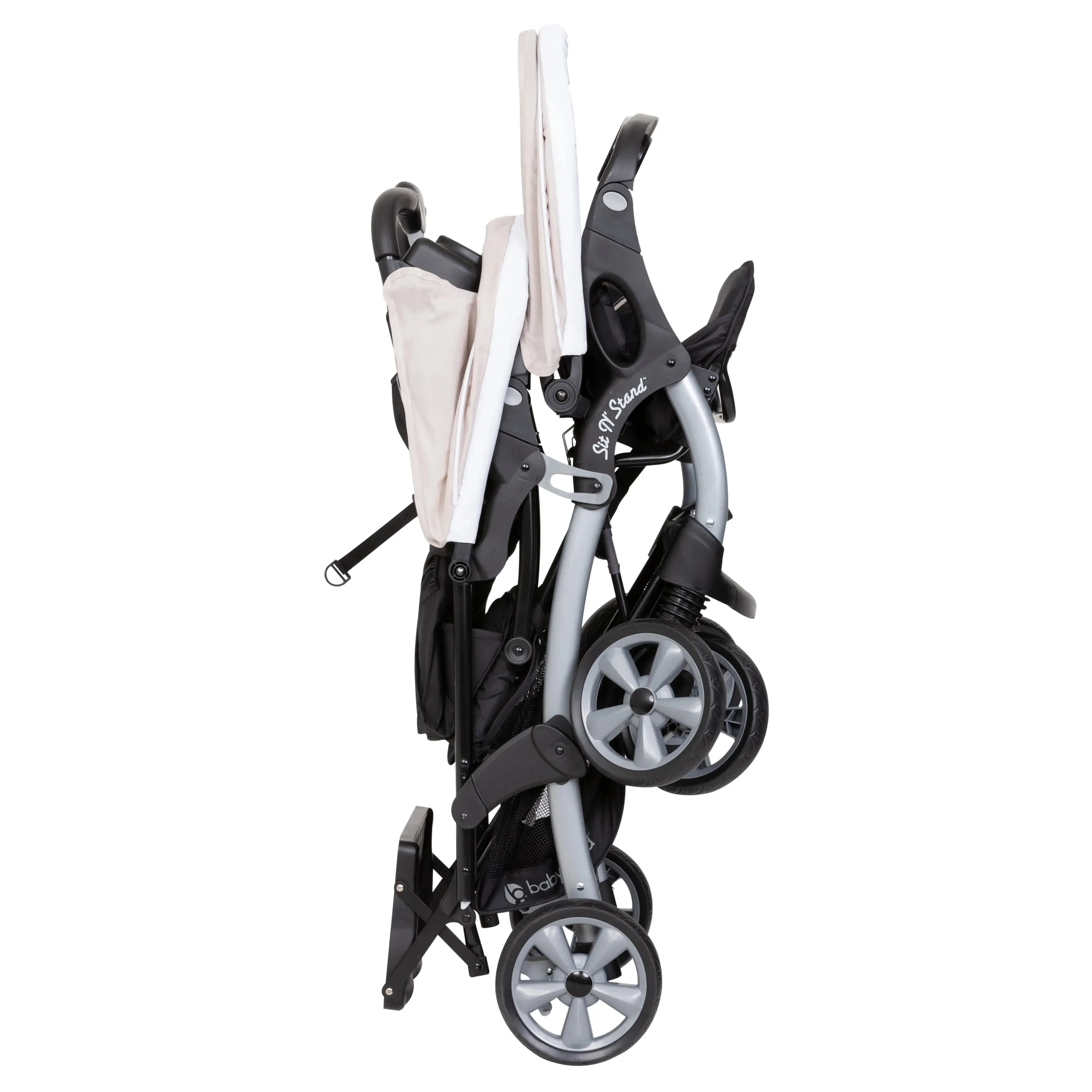 Sit N' Stand® Double Stroller - Modern Khaki (VM Innovations Exclusive)