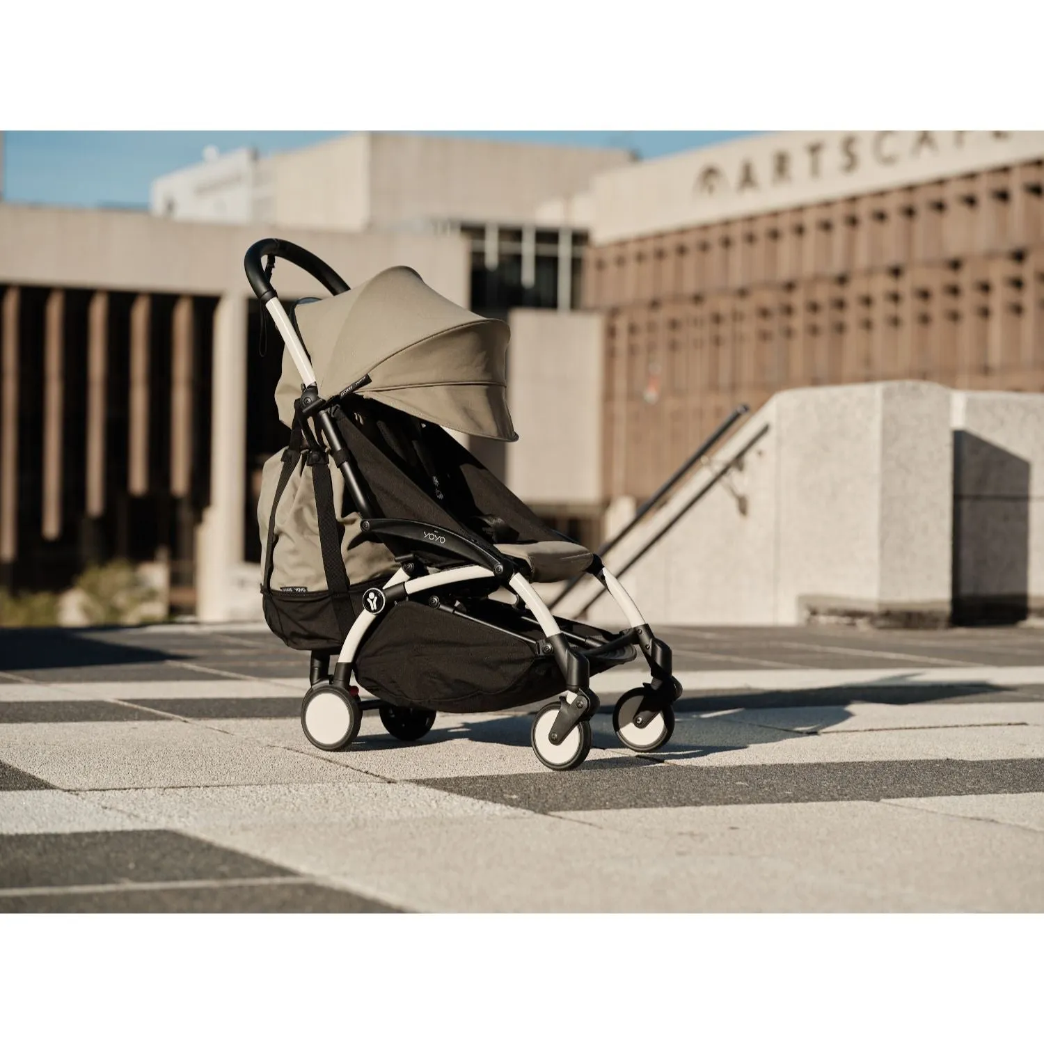 Stokke YOYO³ 6  Baby Stroller Set - Black Frame with Black 6  Color Pack (Pre-Order; Est. Delivery in 4-6 Weeks)