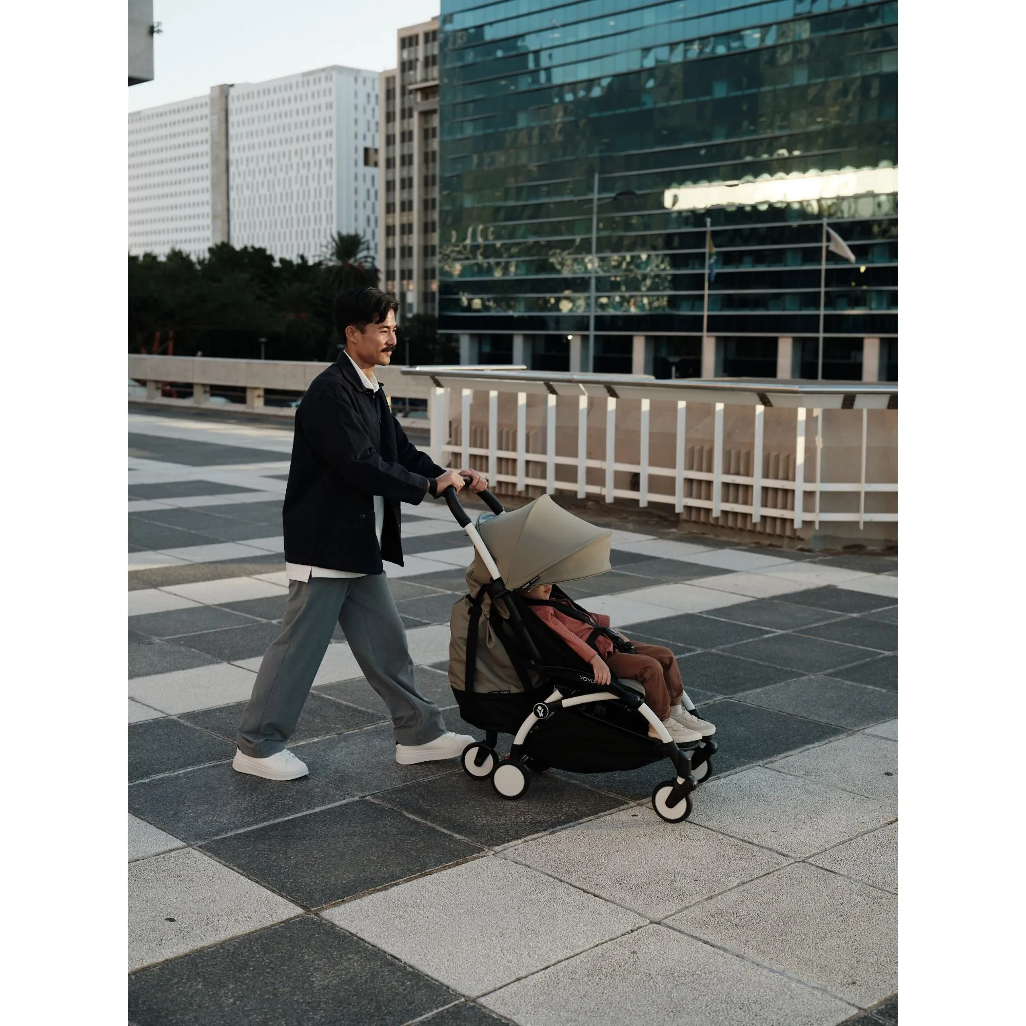 Stokke YOYO³ 6  Baby Stroller Set - Black Frame with Black 6  Color Pack (Pre-Order; Est. Delivery in 4-6 Weeks)