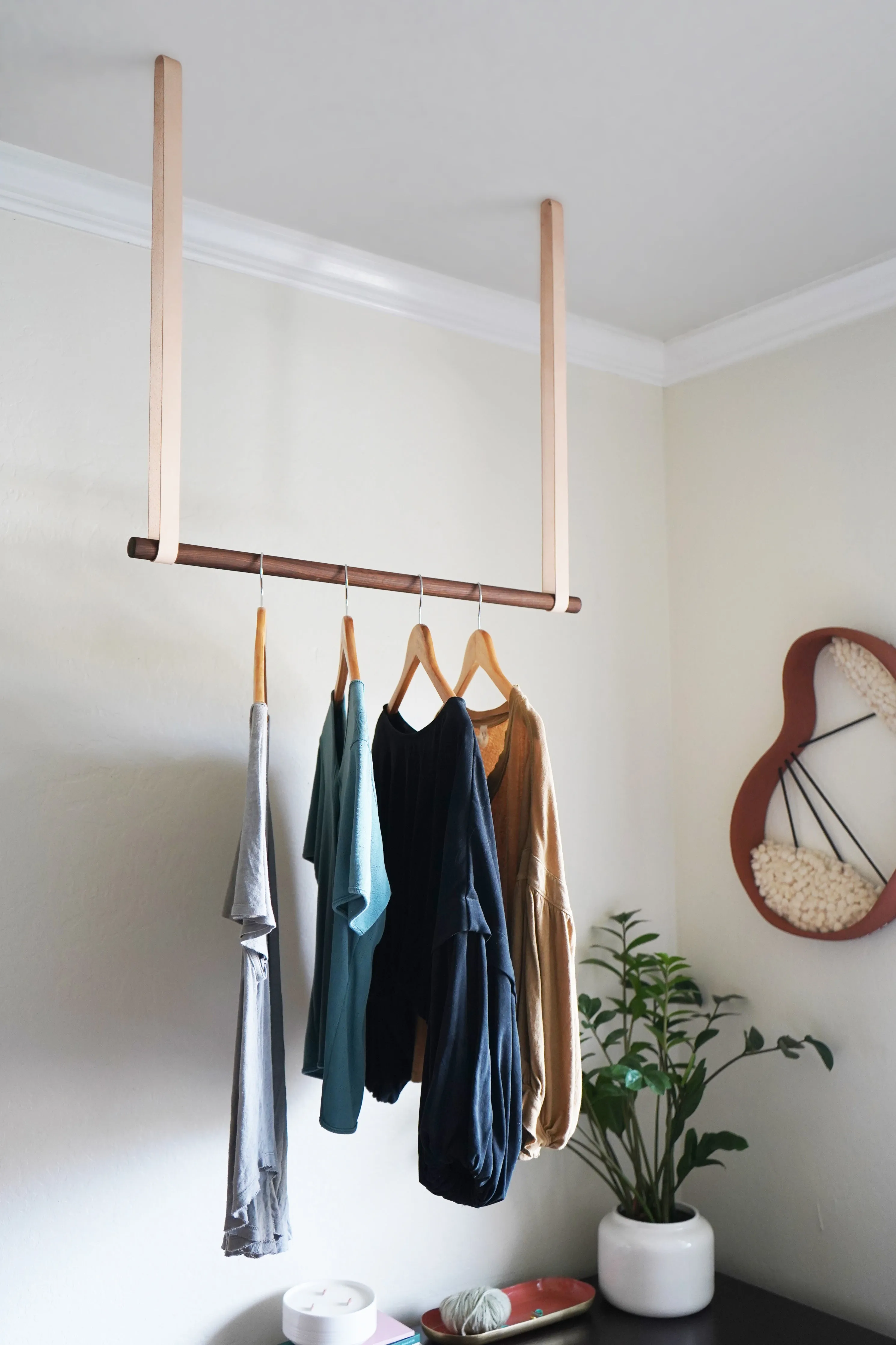 Suspended Garment Rack