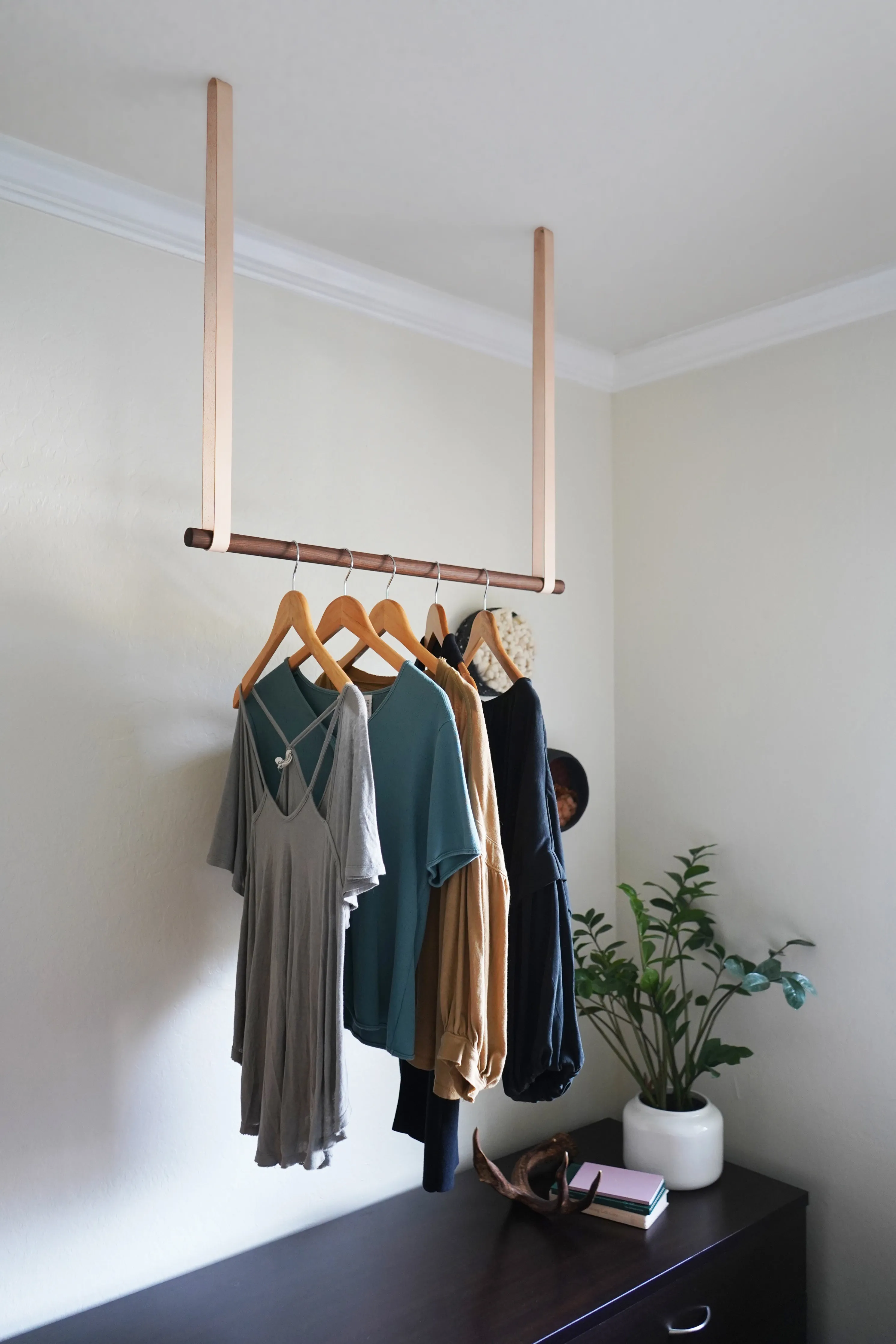 Suspended Garment Rack