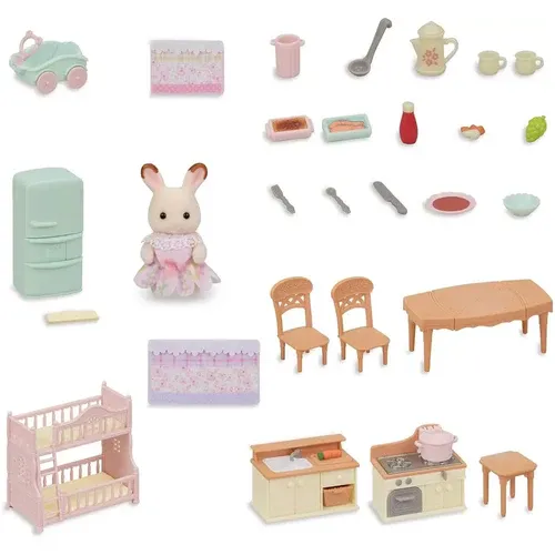 Sylvanian Families  Country Home Furniture Set