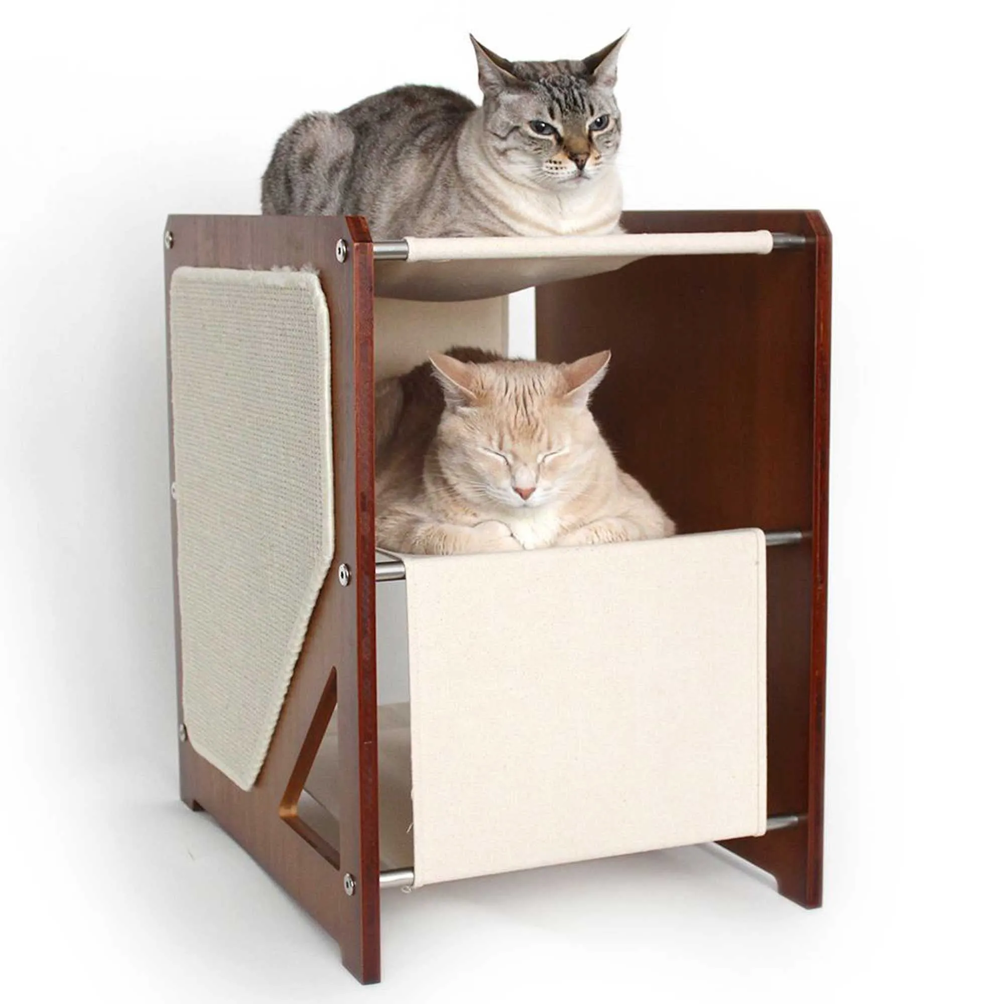 The Grotto - A Cat Tree for Small Spaces