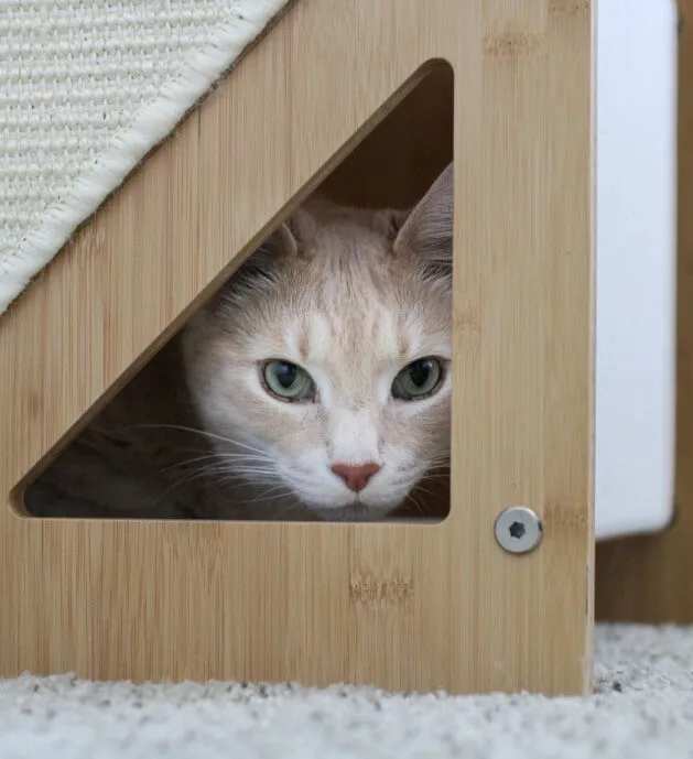 The Grotto - A Cat Tree for Small Spaces