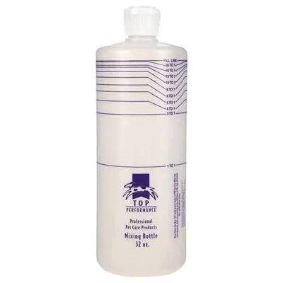 Top Performance Mixing Bottle 37.8 oz - Easy Dilution and Mixing for Pet Shampoos