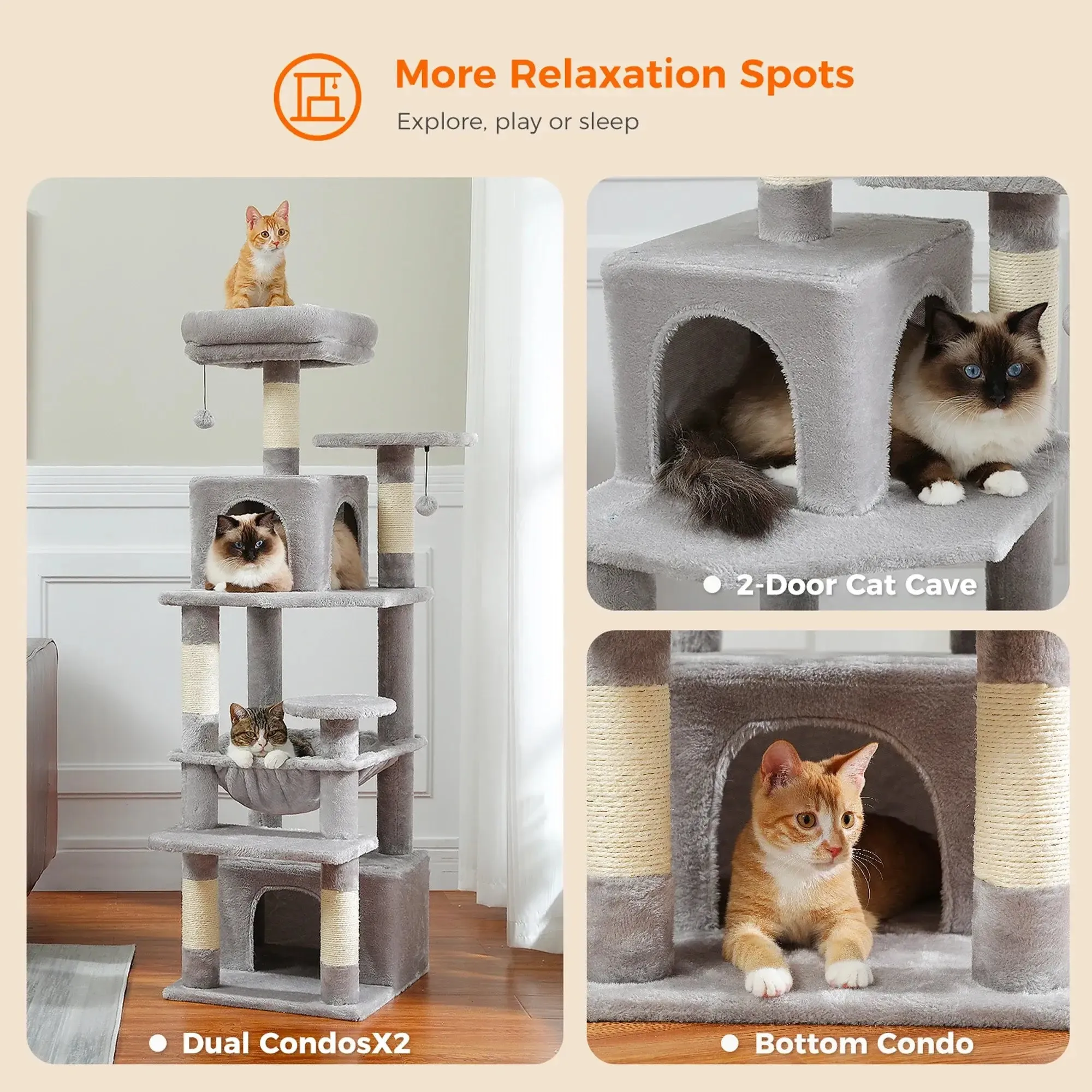 TowerJoy – Cat Tower for Large Cats