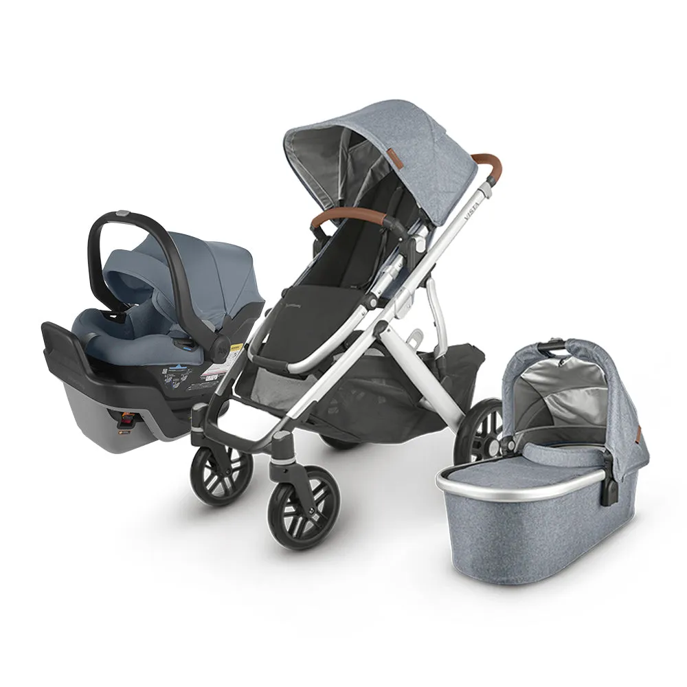 UPPAbaby Vista V2 Stroller Bundle With Mesa Max Infant Car Seat