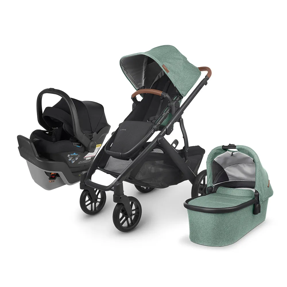 UPPAbaby Vista V2 Stroller Bundle With Mesa Max Infant Car Seat