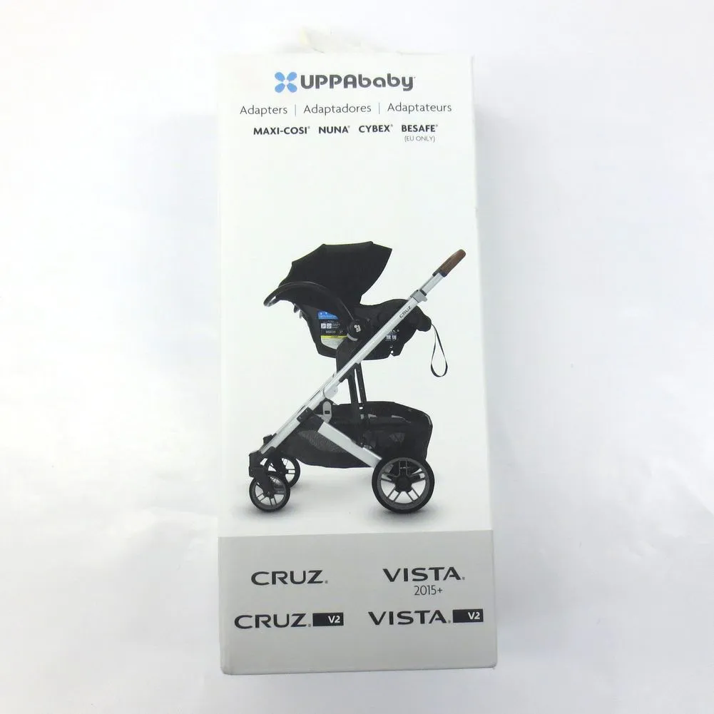 UPPAbaby VISTA/CRUZ V2 Upper Car Seat Adapter - Maxi-Cosi/Cybex/Nuna (83874) (Open Box)