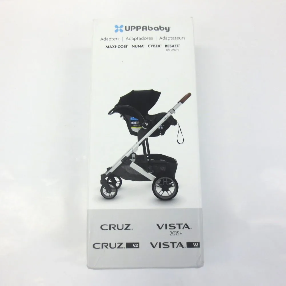 UPPAbaby Vista/Cruz V2 Upper Car Seat Adapter - Maxi-Cosi/Cybex/Nuna (85340) (Open Box)