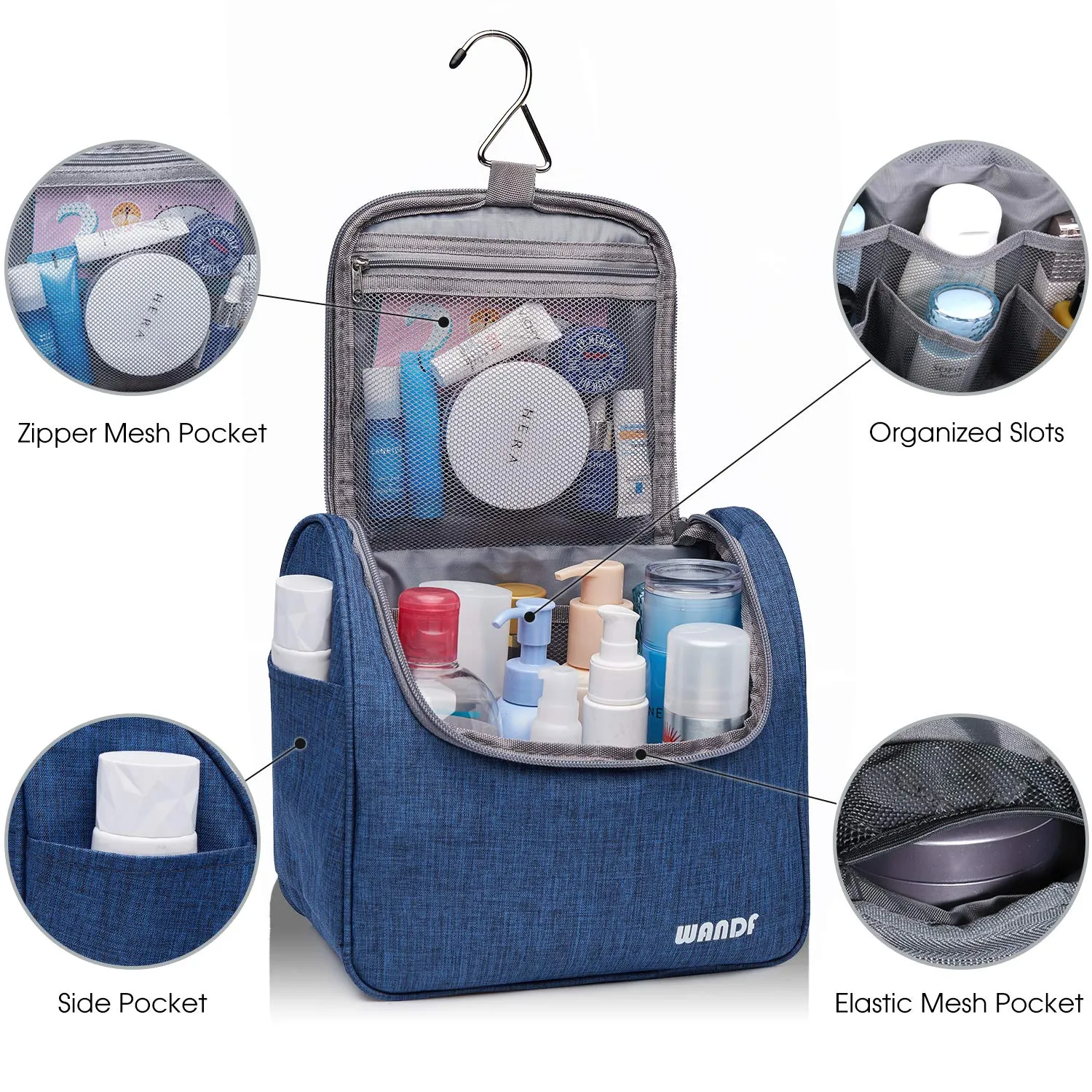 WF5030 Hanging Travel Cosmetic Toiletry Bag